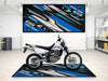 Designed Pit Mat for Suzuki DR650S Motorcycle - MM7381 MPM Motorcycle Mat