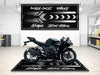 Designed Pit Mat for Kawasaki ZX-6R Motorcycle - MM7395 MPM Motorcycle Mat