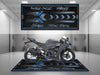 Designed Pit Mat for Kawasaki ZX-6R Motorcycle - MM7395 MPM Motorcycle Mat