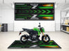 Designed Pit Mat for Kawasaki Z125 Motorcycle - MM7408 MPM Motorcycle Mat