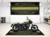 Designed Pit Mat for Kawasaki Vulcan S Motorcycle - MM7424 MPM Motorcycle Mat