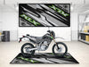 Designed Pit Mat for Kawasaki KLX Motorcycle - MM7432 MPM Motorcycle Mat