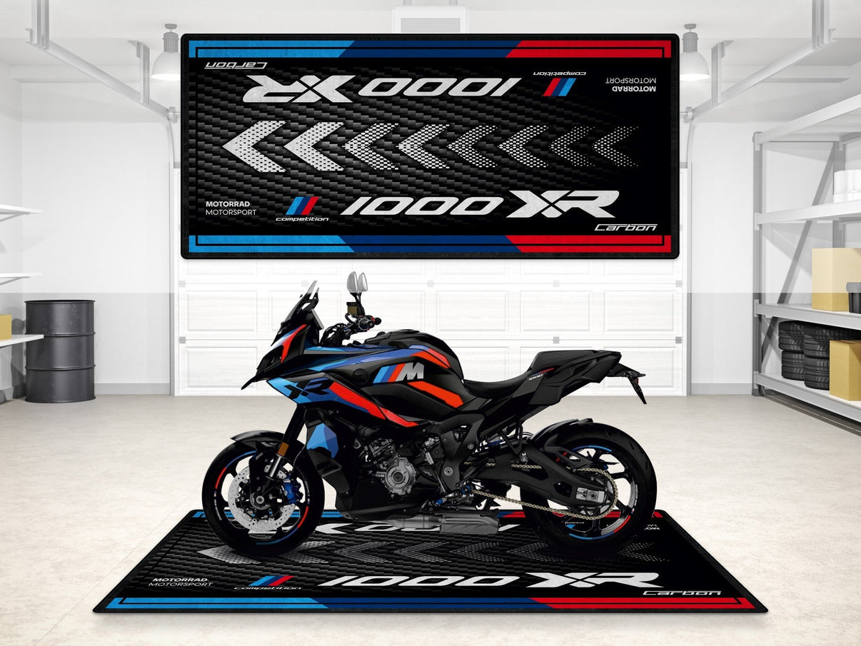 Designed Pit Mat for BMW M1000XR Motorcycle - MM7434 MPM Motorcycle Mat