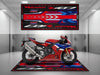 Designed Pit Mat for Honda CBR1000RR-R Fireblade SP Motorcycle - MM7441 MPM Motorcycle Mat