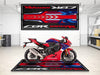 Designed Pit Mat for Honda CBR1000RR Motorcycle - MM7442 MPM Motorcycle Mat