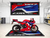 Designed Pit Mat for Honda CBR 600RR Motorcycle - MM7443 MPM Motorcycle Mat