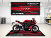 Designed Pit Mat for Honda CBR650R Motorcycle - MM7444 MPM Motorcycle Mat