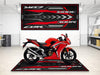 Designed Pit Mat for Honda CBR300R Motorcycle - MM7446 MPM Motorcycle Mat