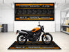 Designed Pit Mat for Honda SCL500 Motorcycle - MM7448 MPM Motorcycle Mat