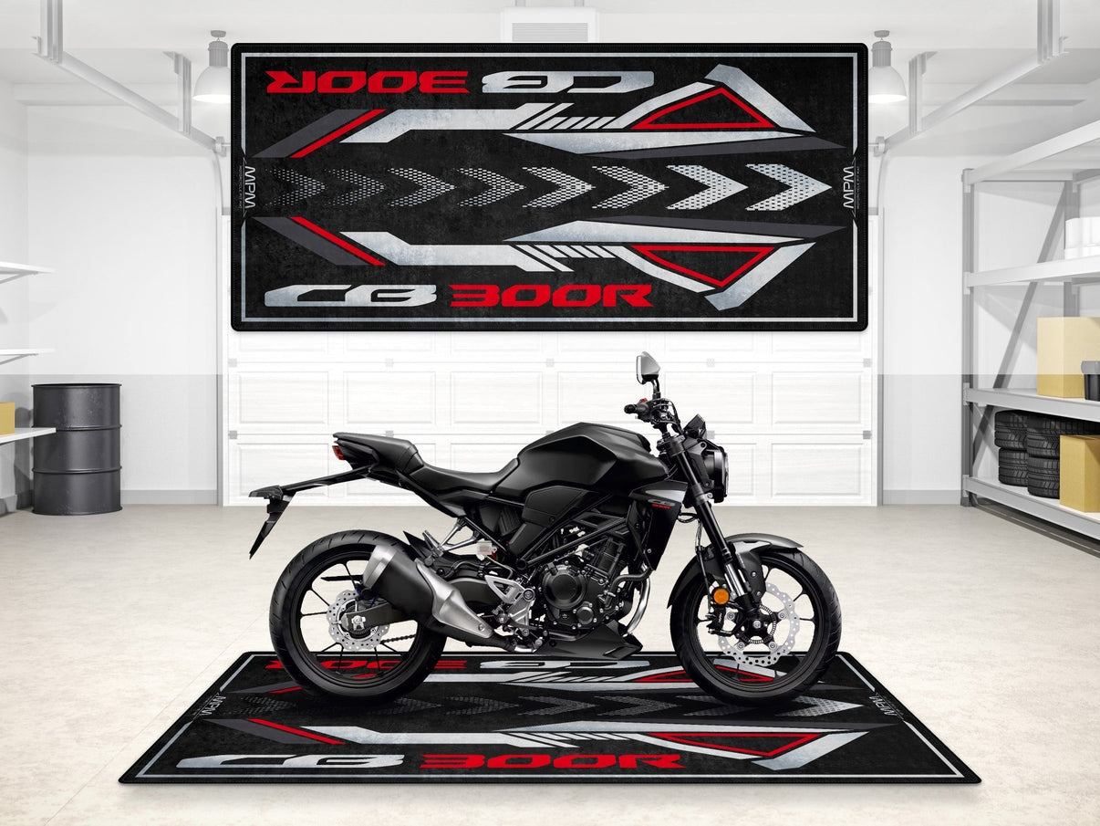 Designed Pit Mat for Honda CB300R Motorcycle - MM7451 MPM Motorcycle Mat