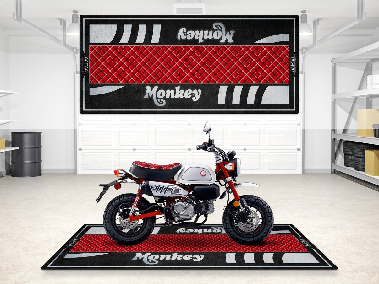 Designed Pit Mat for Honda Monkey Motorcycle - MM7458 MPM Motorcycle Mat