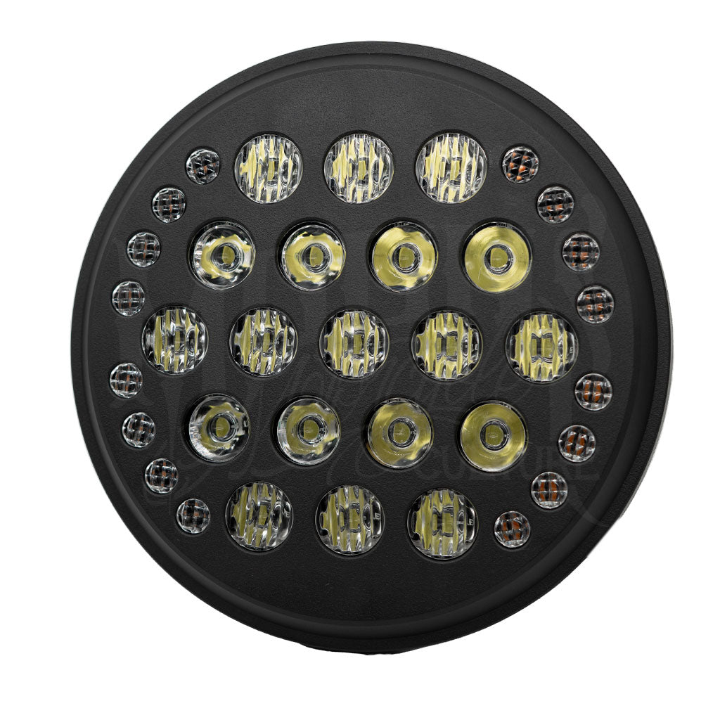 7" MOONSMC® Moonmaker Fly Eye® V2 LED Headlight MOONSMC® // Moons Motorcycle Culture