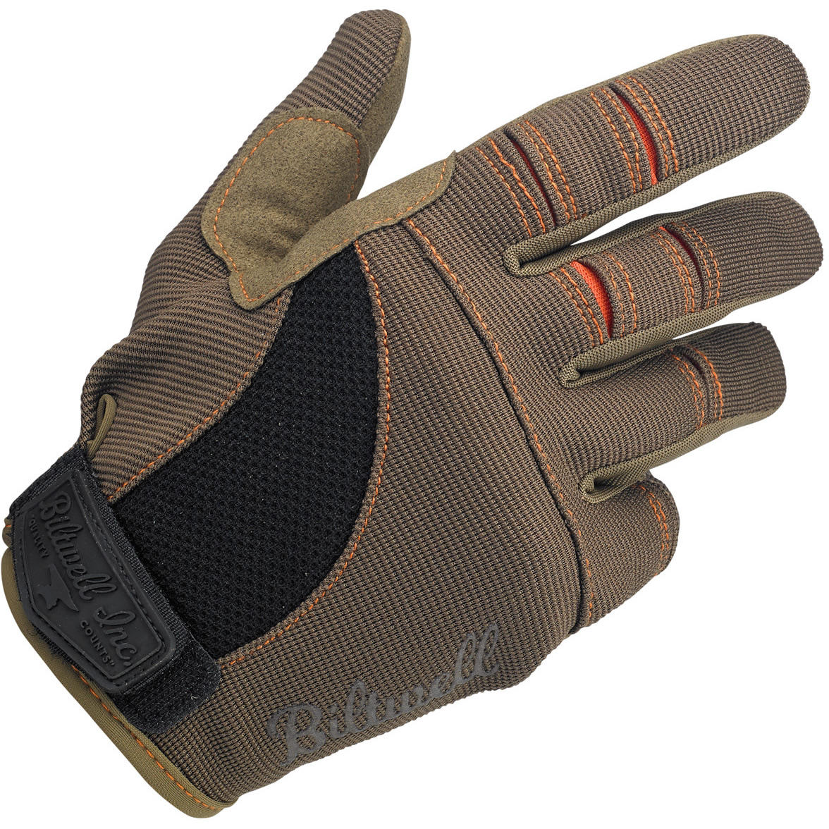 Biltwell Moto Gloves - Brown/Orange – product view 1