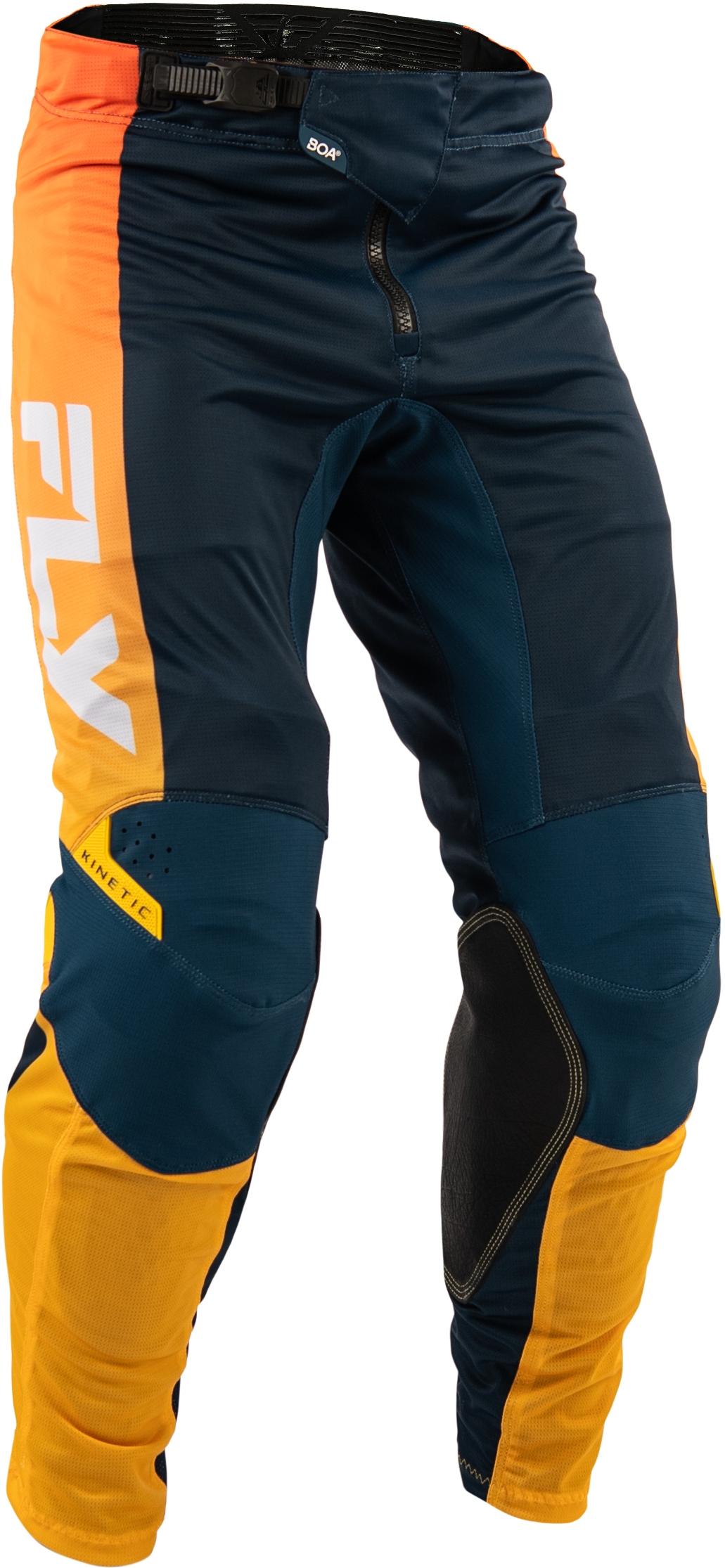 FLY Racing Kinetic Mesh Pants - Navy/Orange