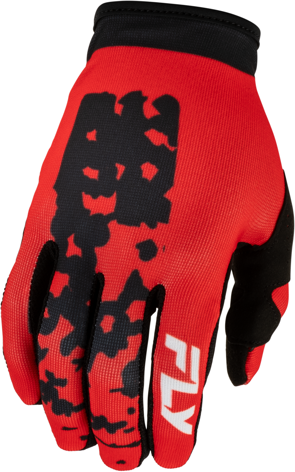 FLY Racing 2027 Lite Flake Gloves - Red/Black