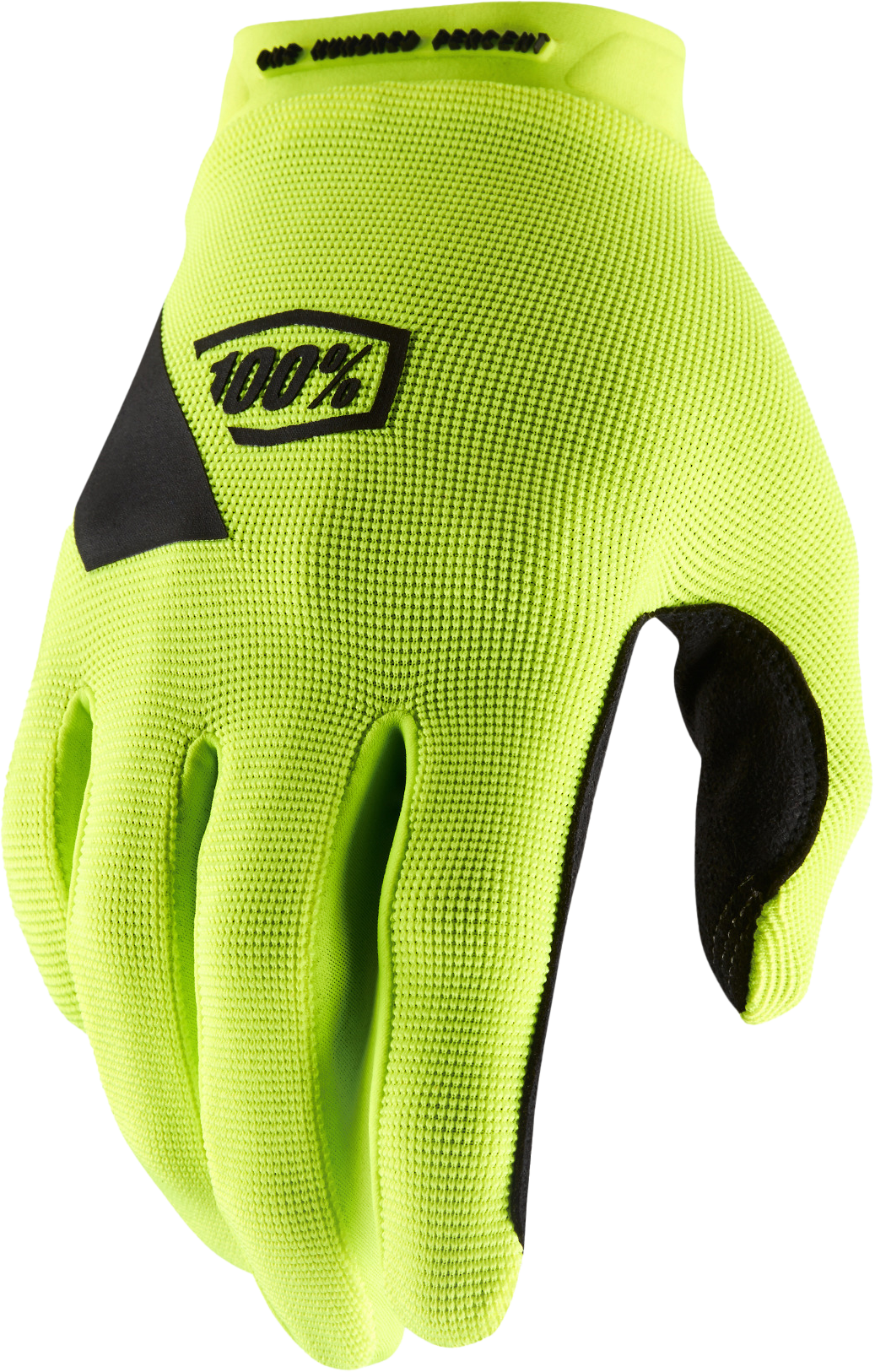 100% Ridecamp Gloves - Fluo Yellow