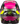 FLY RACING Youth Kinetic Scorched Neon Pink/Hi Vis/Black Helmet FLY RACING
