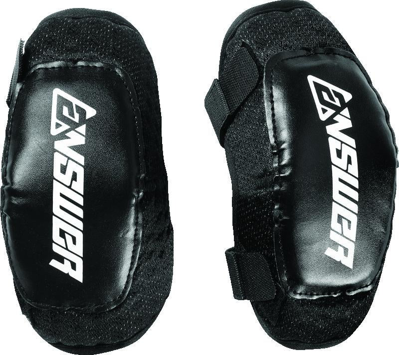 Answer Peewee Youth Elbow Guards - Black