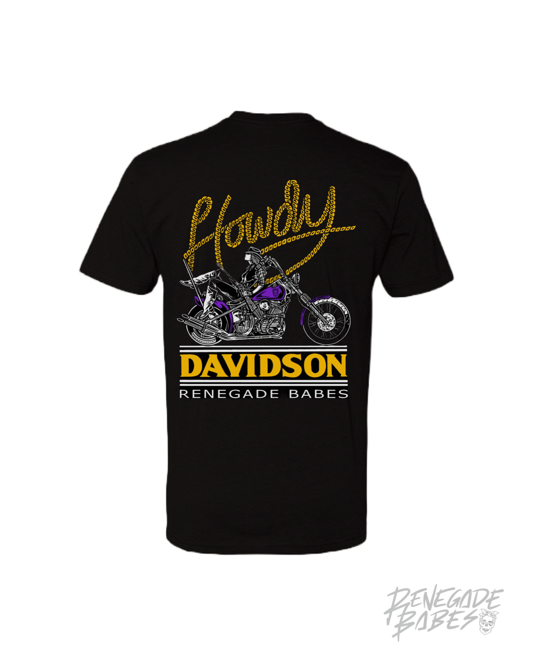 Howdy Davidson T-Shirt Renegade Babes