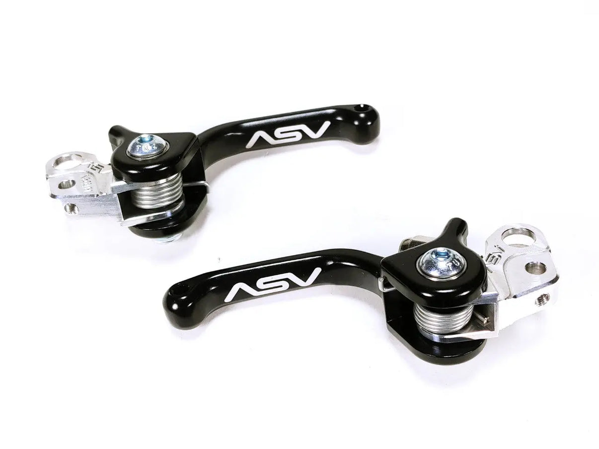 ASV Front & Rear Brake Levers for Surron / Talaria - F3-E Series - Pair of Unbreakable ASV Levers for Surron / Talaria in Black / Red / Blue / Pink / Orange / Silver ASV Inventions