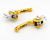 ASV Front & Rear Brake Levers for Surron Light Bee / Talaria Sting / Sting R / MX3 / MX4 / X3 - F3-E Series - Pair of Unbreakable ASV Levers -  Black / Red / Blue / Pink / Orange / Silver / Gold / Purple / Magnesium - LiveTheGnar