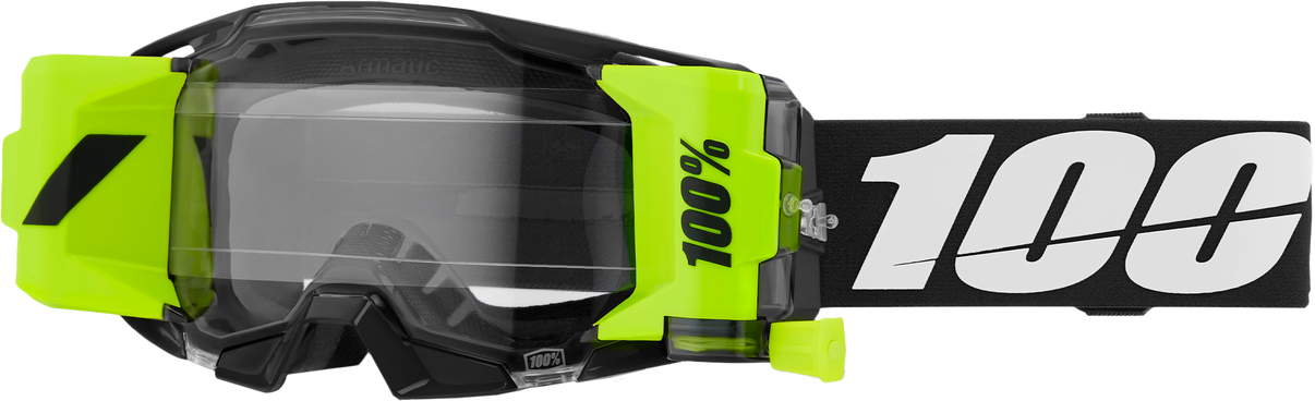 Armatic Forcast Goggle Black Clear Lens 100-PERCENT
