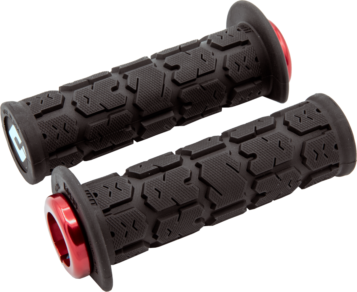 Atv/Pwc Rogue Lockon Grip 125mm Black/Red ODI