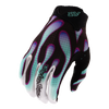 Youth Air Glove Overspray BLACK / REAL TEAL image 1