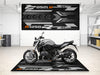 Designed Pit Mat for BMW R1250 R Motorcycle - MM7284 MPM Motorcycle Mat