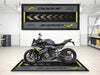 Designed Pit Mat for BMW S1000R Motorcycle - MM7285 MPM Motorcycle Mat