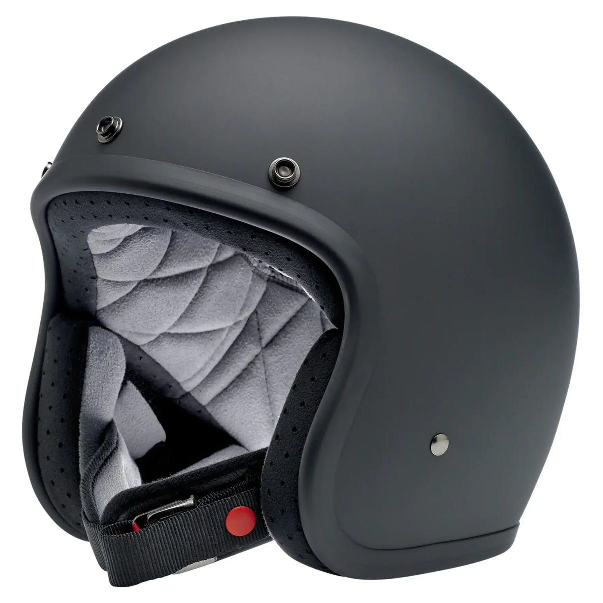 Biltwell Bonanza Helmet - Flat Black Biltwell