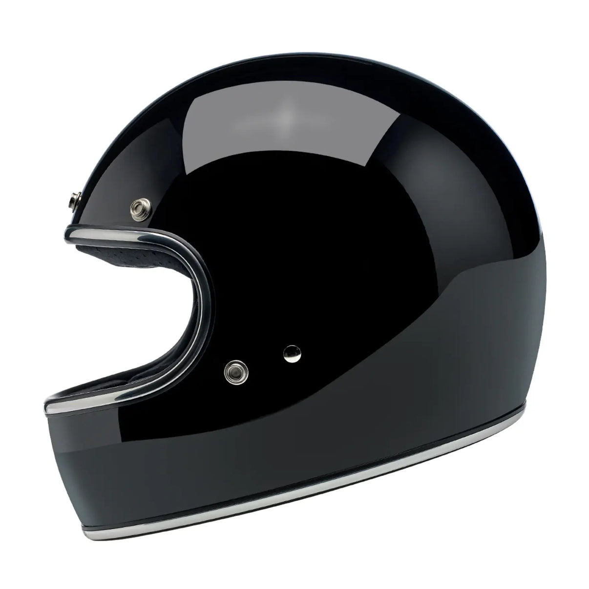 Biltwell Gringo Helmet - Gloss Black Biltwell