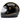 Biltwell Gringo S Helmet - Gloss Black w/ Gold Flames Biltwell