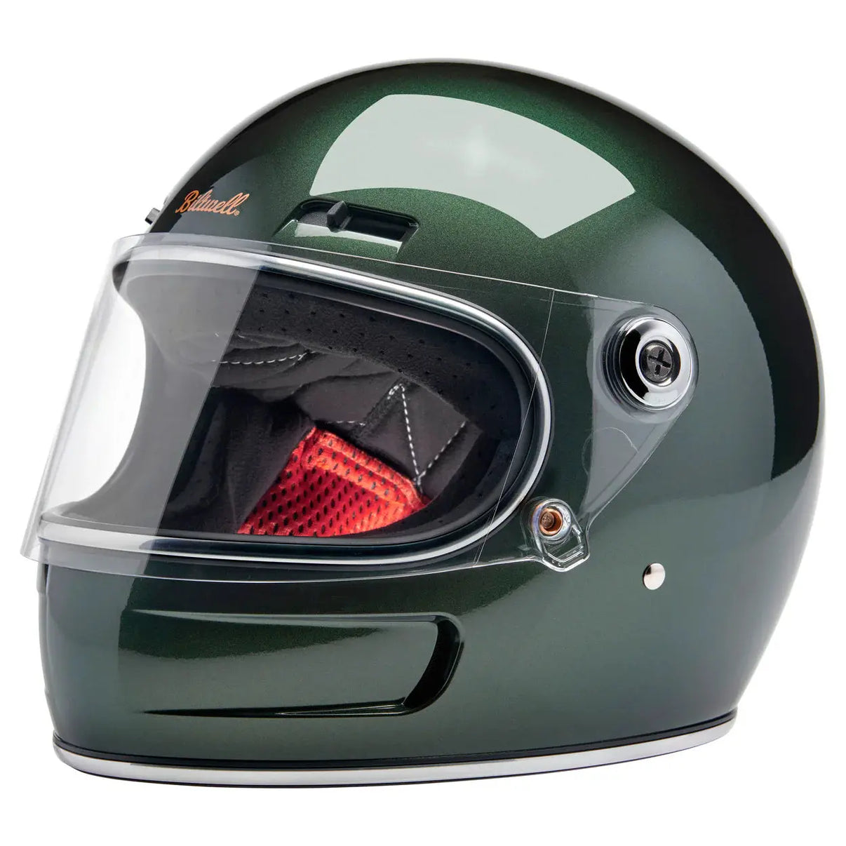 Biltwell Gringo SV ECE Helmet - Metallic Sierra Green Biltwell