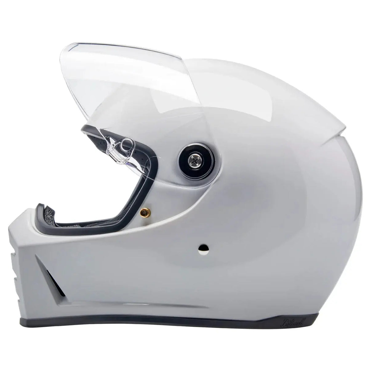 Biltwell Lane Splitter ECE R22.06 Helmet - Gloss White Biltwell