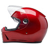Biltwell Lane Splitter Helmet - Metallic Cherry Red Biltwell