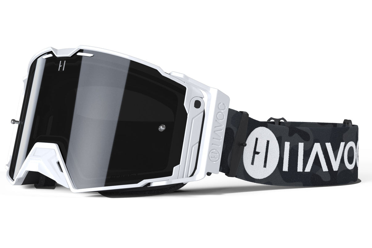 Havoc Black Camo Helios Goggles - LiveTheGnar