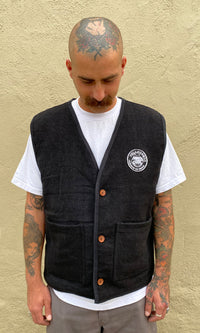 Black Dirtbag Vest Helldorado Brand