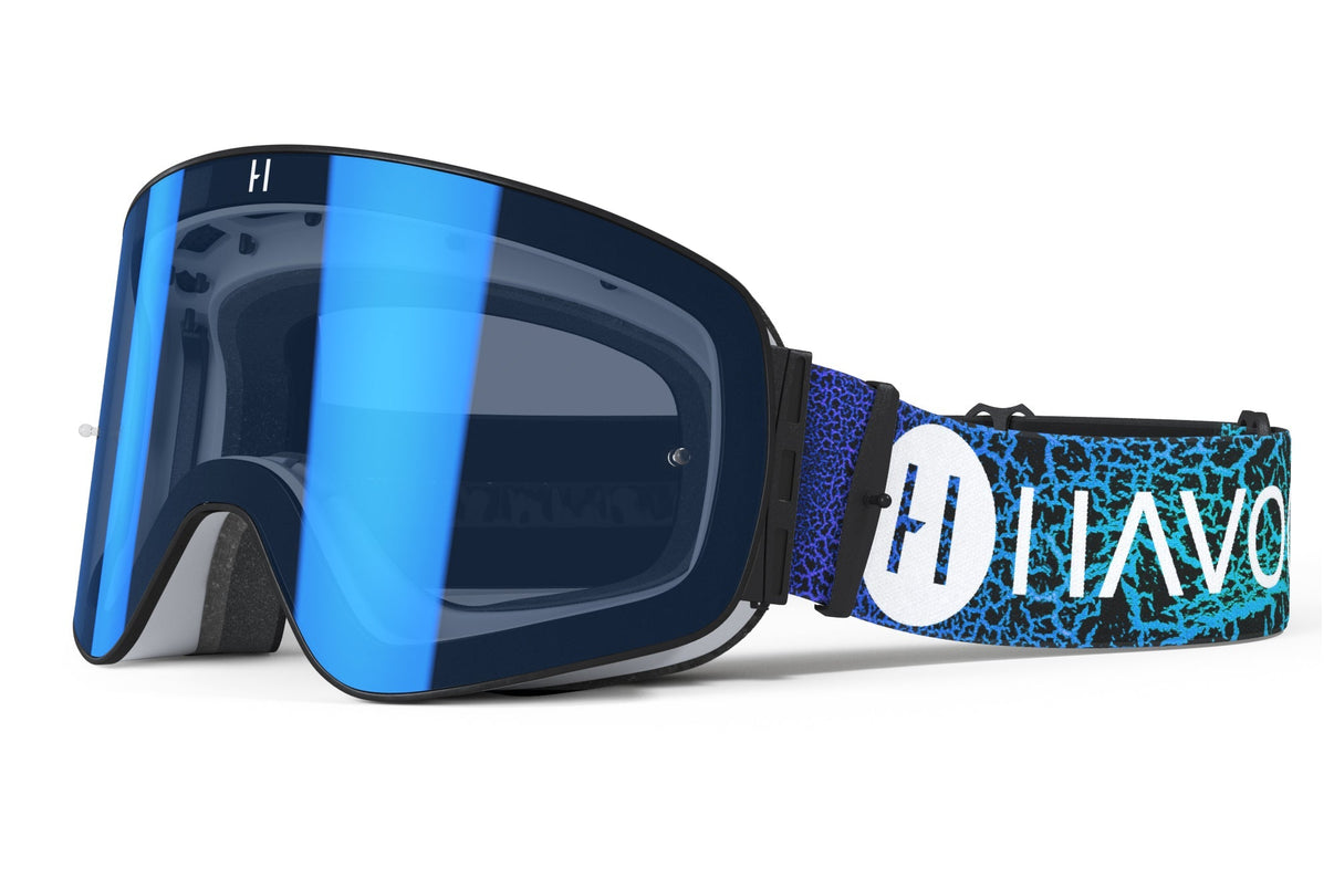 Havoc Blue Dragon Infinity Goggles - LiveTheGnar