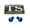 Titanium Motor Shaft Cover Bolts (Set of Two) Surron, Segway, 79 Bike, ERP