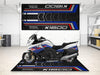 Designed Pit Mat for BMW K1600 Motorcycle - MM7282 MPM Motorcycle Mat