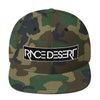 Camo Race Desert Stencil Snapback Hat Race Desert