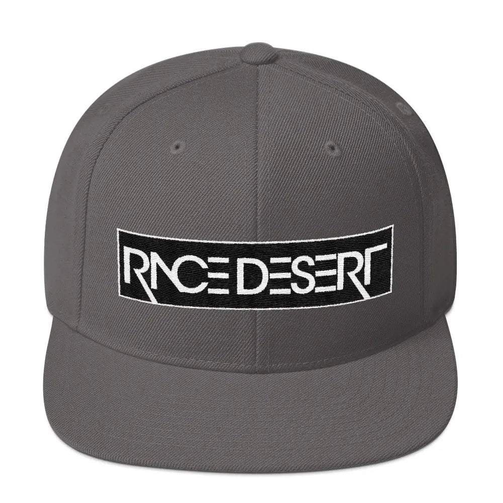 Camo Race Desert Stencil Snapback Hat Race Desert