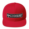 Camo Race Desert Stencil Snapback Hat Race Desert