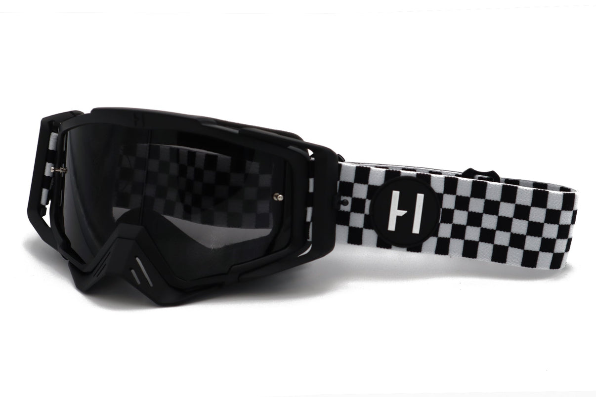 Havoc Checkered Flag Elite Goggles - LiveTheGnar
