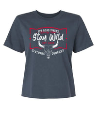 Country Rebel Boxy Tee OFF-ROAD VIXENS CLOTHING CO.