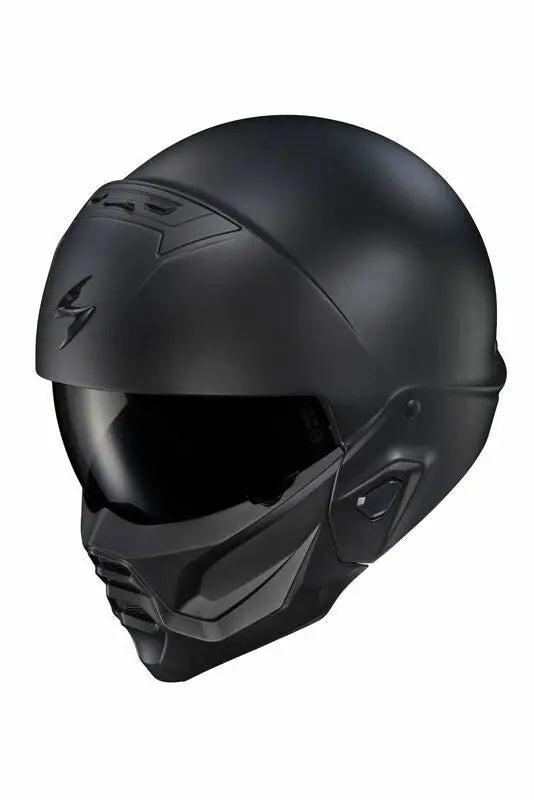 Covert 2 Open Face Helmet - Matte Black SCORPION EXO