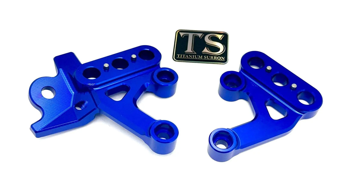 Custom CNC Aluminum Footpeg Bracket for Surron LBX Titanium Surron