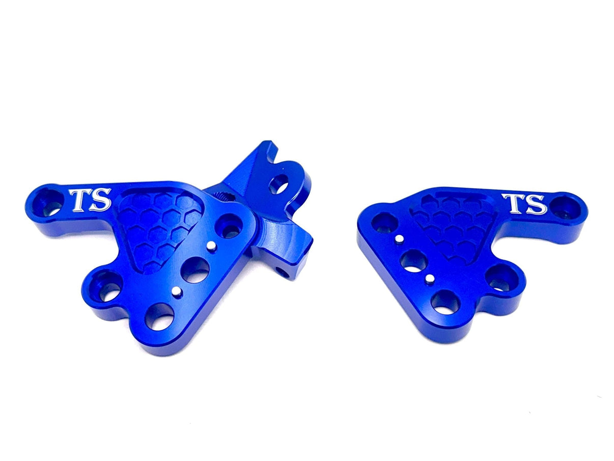 Custom CNC Aluminum Footpeg Brackets for Talaria Sting MX3, MX4, MX5 Titanium Surron