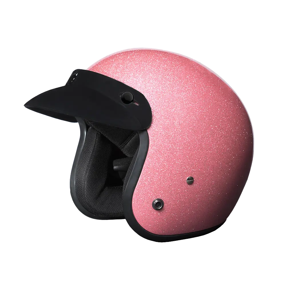 D.O.T. Daytona Cruiser- Pink Metal Flake Daytona Helmets